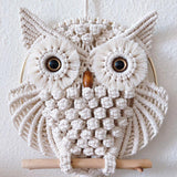 Retro Handmade Owl Tapestry