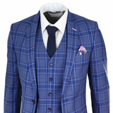 Blue Mens Navy Prince Suit