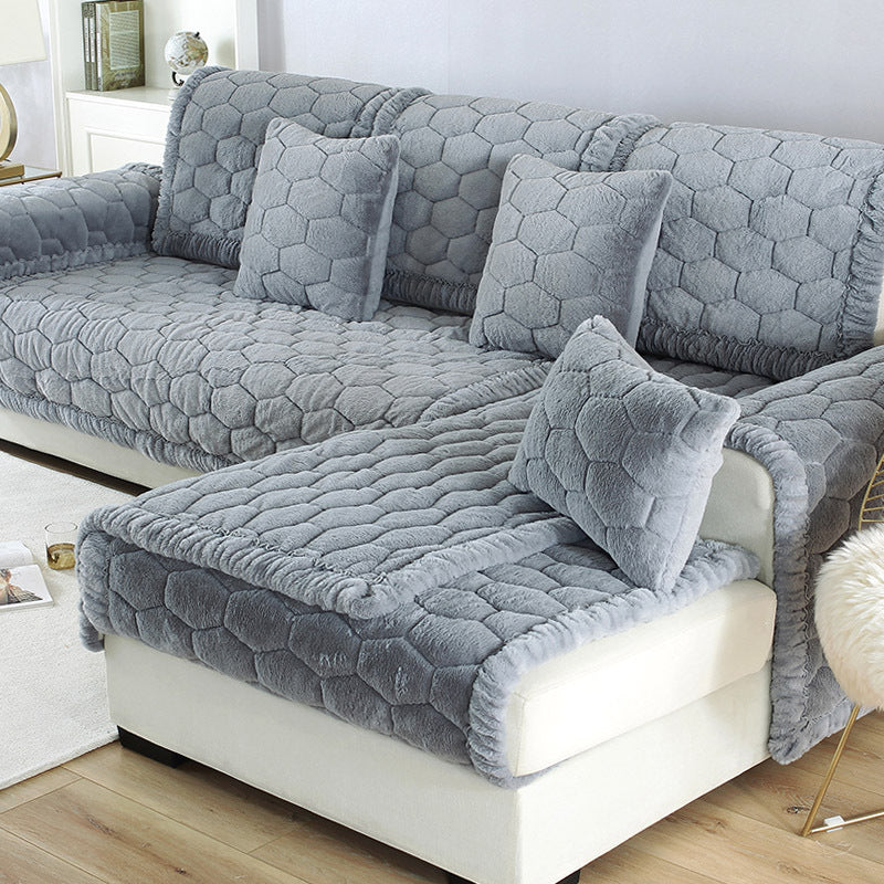 New Long Plush Sofa Covers