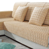 Plush Soft Sofa Cover Modern