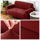 Solid Sectional Sofa Cover