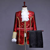 Men Stage Costume Court Prince Suit