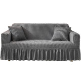 Quality Seersucker sofa cover