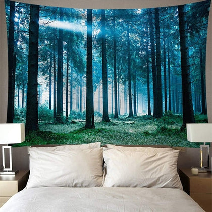 Forest Printed Large Wall Tapestry