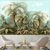 Hanging tropical rainforest tapestry